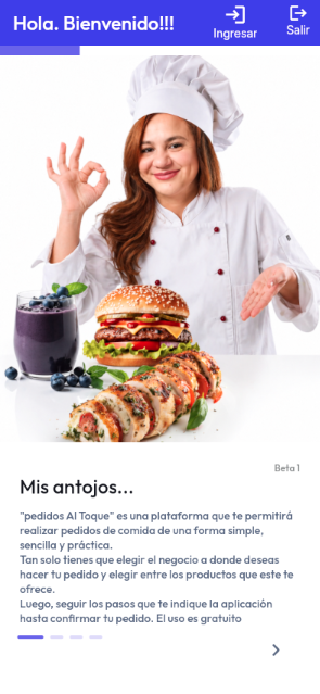 Bienvenida cliente