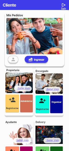 Pantalla principal